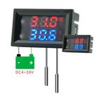 DC4-30V Voltmeter Thermometer 2in1, Hobby en Vrije tijd, Elektronica-componenten, Ophalen of Verzenden, Nieuw