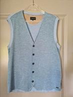 cavallaro heren gilet vest spencer blauw creme beige, Kleding | Heren, Ophalen of Verzenden, Zo goed als nieuw