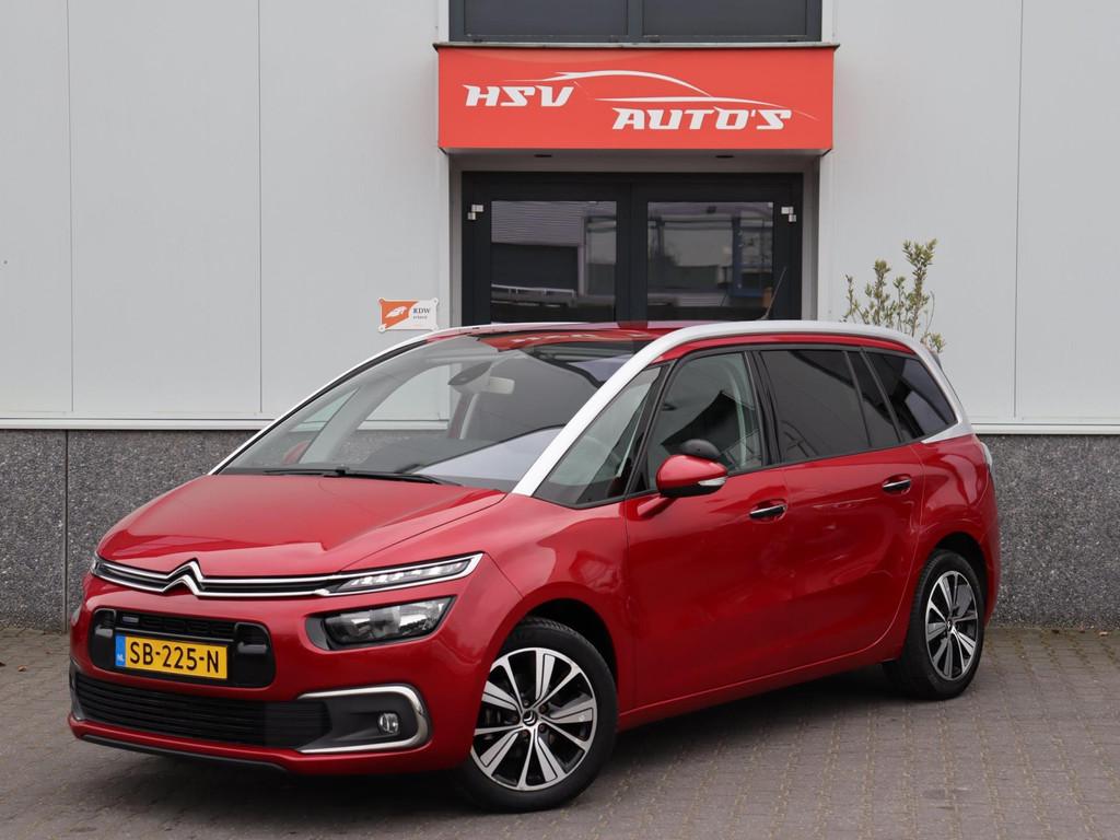 Citroen Grand C4 Picasso 1.2 PureTech Feel 7p navi LM airco, Auto's, Citroën, Voorwielaandrijving, 1199 cc, 7 stoelen, C4 (Grand) Picasso