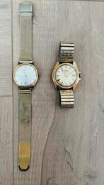 Pontiac en onsa automatic verguld heren horloge, Staal, Omega, Polshorloge, Verguld
