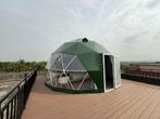 Glamping DOME GLOBE GROEN 5 t/m 9 meter, Caravans en Kamperen, Tenten, Ophalen of Verzenden, Tot en met 6