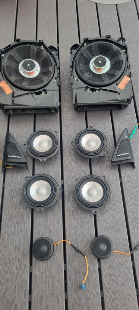 UPGRADE HARMAN KARDON TOP HIFI SPEAKERS BMW E90 E91 E92 E93, Auto diversen, Autospeakers, Zo goed als nieuw, Ophalen of Verzenden