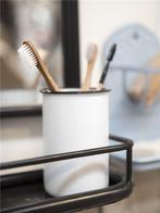 Beker ~Enamel~ IB Laursen landelijk rustiek sober, Ophalen of Verzenden, Nieuw, Wit, Overige typen