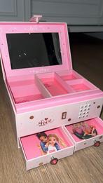 Top model sieradendoos, Ophalen of Verzenden, Zo goed als nieuw, Roze