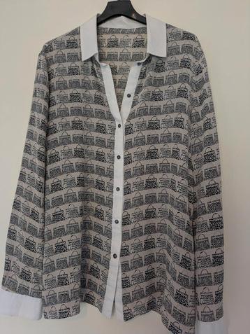 Marc Cain Zijden Blouse - Handtassen Print beschikbaar voor biedingen