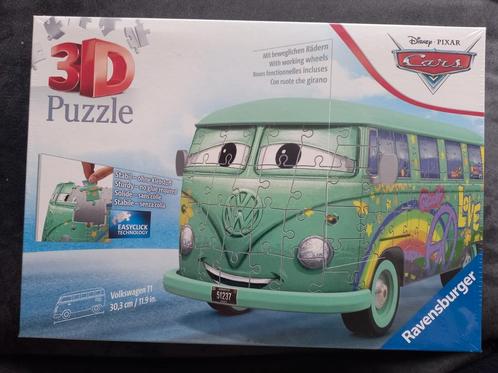 Nieuw puzzel 3d Volkswagen T1 Pixar Cars, Hobby en Vrije tijd, Denksport en Puzzels, Nieuw, Rubik's of 3D-puzzel, Minder dan 500 stukjes