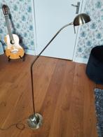 Vintage messing leeslamp - verstelbaar, Ophalen, Gebruikt, 100 tot 150 cm, Vintage