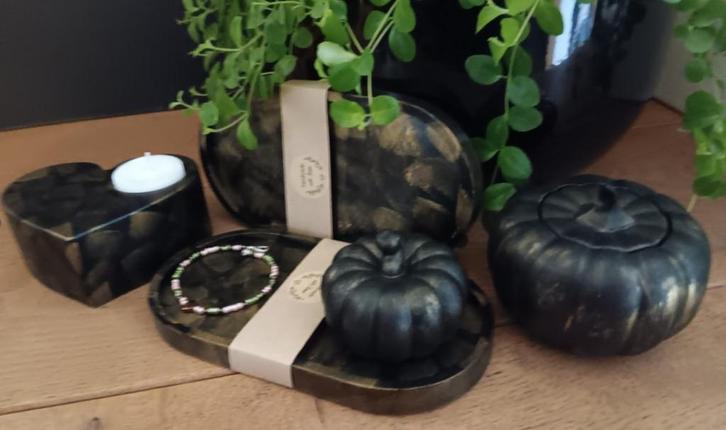 Nieuw - handgemaakt - giftset of los - cadeautje - decoratie, Huis en Inrichting, Woonaccessoires | Wanddecoraties, Nieuw, Ophalen of Verzenden