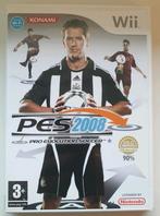 Nintendo Wii Pes Soccer 2008 Game + Boekjes, Ophalen of Verzenden, Zo goed als nieuw, Sport, 3 spelers of meer