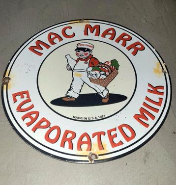 Mac Marr Emaille Bord - Evaporated Milk - 30cm beschikbaar voor biedingen