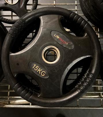 Lifemaxx fitness gewichten set 50mm beschikbaar voor biedingen