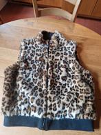 BODYWARMER 🥰 MAAT 42 🥰 PLUCHE PANTERPRINT, Ophalen of Verzenden, Maat 42/44 (L), Bruin