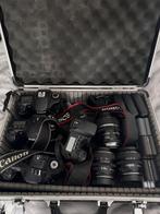 Canon DSLR set 4 camera’s EOS 10D t-m 40D, Ophalen of Verzenden, Gebruikt, Spiegelreflex, Canon