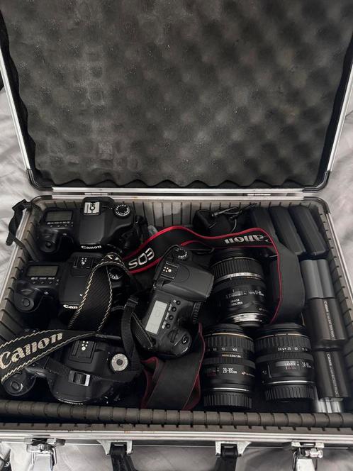 Canon DSLR set 4 camera’s EOS 10D t-m 40D, Audio, Tv en Foto, Fotocamera's Digitaal, Gebruikt, Spiegelreflex, Canon, Ophalen of Verzenden