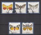 Bundesrepublik (116) - 1602 t/m 1606 - jugend - vlinders, Verzenden, 1990 tot heden, Gestempeld