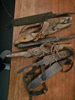 Oude Houten Schaatsen - Vintage Decoratie, Antiek en Kunst, Ophalen of Verzenden