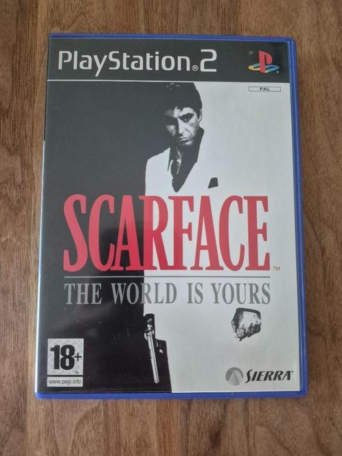 PS2 Game - Scarface The world is yours, Spelcomputers en Games, Games | Sony PlayStation 2, Zo goed als nieuw, Sport, 1 speler