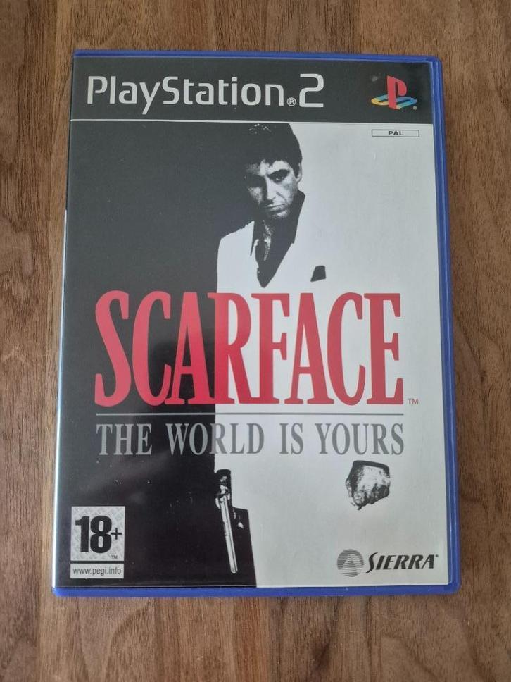 PS2 Game - Scarface The world is yours, Spelcomputers en Games, Games | Sony PlayStation 2, Zo goed als nieuw, Sport, 1 speler