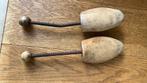 2 brocante houten schoenenspanners 28-29cm lang, Antiek en Kunst, Curiosa en Brocante, Ophalen of Verzenden