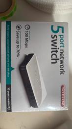 5port network switch, Ophalen of Verzenden, Zo goed als nieuw, Desktop, USB