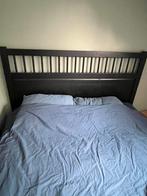 IKEA Skorva 2-persoonsbed - 160 cm - Gratis, Ophalen, Gebruikt, Zwart, Tweepersoons