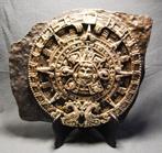 Zwaar verzilverde Mexicaanse Azteekse kalender, Ophalen