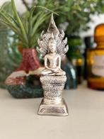 Boeddha met beschermende Naga Mucalinda( slangenkroon), Ophalen of Verzenden, Zo goed als nieuw