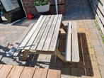 Picknicktafel 150 cm, Tuin en Terras, Ophalen, Gebruikt, Rechthoekig