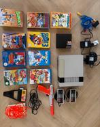 Nintendo NES Console met Games - Klassiekers!, Spelcomputers en Games, Games | Nintendo NES, Ophalen, Gebruikt, 2 spelers, Eén computer