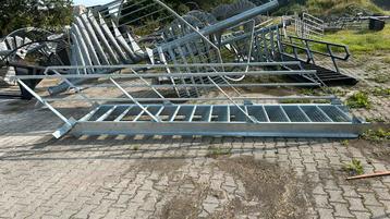 Gegalvaniseerd trappen trap bordestrap wenteltrap draaitrap beschikbaar voor biedingen