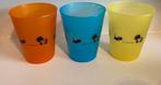 3 Verschillende plastic bekers Jip-Janneke -Takkie - Siepie., Ophalen, Zo goed als nieuw