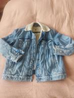 Spijkerjack XL met Teddyvoering - Heerlijk Warm!, Blauw, Maat 56/58 (XL), Ophalen of Verzenden, Zo goed als nieuw