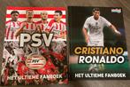 PSV en Cristiano Ronaldo sportboek, Ophalen of Verzenden, Zo goed als nieuw