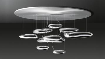 Z.g.a.n. Artemide Mercury Ceiling rvs/chroom diameter 110 cm beschikbaar voor biedingen