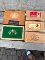 Grote verzameling sigaren doosjes, Ophalen of Verzenden, Zo goed als nieuw, Tabaksdoos of Verpakking
