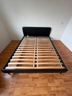 Ikea bed 160 x 200, Ophalen, Zwart, Tweepersoons, Zo goed als nieuw