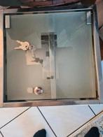 Metalen medicijnkast met glazen deur, Minder dan 50 cm, Ophalen of Verzenden, Glas, Minder dan 25 cm