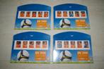 EK 2008 4 sets postzegels met spelers uit oranje., Ophalen of Verzenden, Postfris
