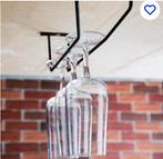Nieuwe wijnglazenhouders 4x zwart, Ophalen of Verzenden, Nieuw