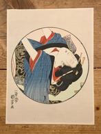 Vintage Japanse houtblok prent (prijs = incl. verzending), Antiek en Kunst, Kunst | Niet-Westerse kunst, Verzenden