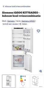 Siemens - Inbouw koelkast - vriescombinatie, Witgoed en Apparatuur, Koelkasten en IJskasten, 200 liter of meer, Zo goed als nieuw