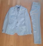 Stijlvol pak - Colbert & Pantalon - Pastel Groen, Ophalen, Zo goed als nieuw, Maat 48/50 (M), Groen