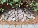 GRATIS: Buitentegels (vierkante klinkers), Tuin en Terras, Tegels en Klinkers, Ophalen, Zo goed als nieuw, Beton, Klinkers