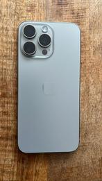 Iphone 15 pro max, Telecommunicatie, Mobiele telefoons | Apple iPhone, Gebruikt, IPhone 15 Pro Max, 84 %, Zilver