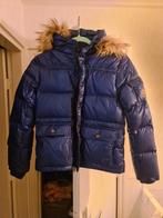 Moncler Puffer Jas Blauw - Maat 140 (10 jaar), Ophalen, Gebruikt, Moncler, Jongen