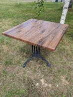 Tuintafel terrastafel gietijzer 3 poot horeca Mave Bologna, Ophalen, Gebruikt, Rechthoekig, Metaal