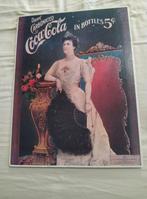 Poster cocacola, Ophalen of Verzenden, Zo goed als nieuw, Rechthoekig Staand, Reclame