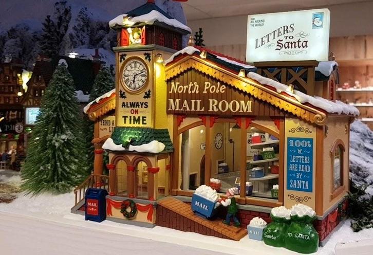 Lemax 15733 North Pole Mail Room, Diversen, Kerst, Zo goed als nieuw, Ophalen