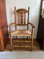 houten stoel met rieten zitting, Ophalen