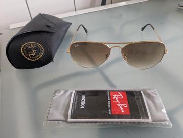 RB 3025 Aviator Large Metal 001751 5814 2N zo goed als nieuw beschikbaar voor biedingen